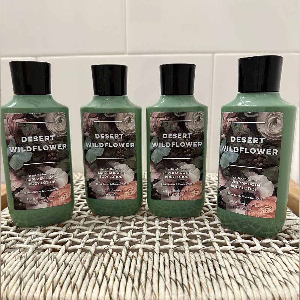 NWT Bath and Body Works Desert Wildflower lotion